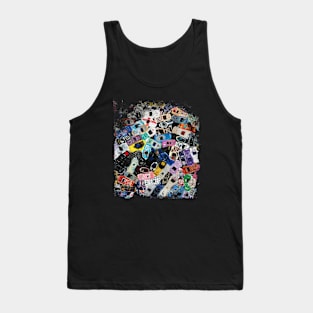 Retro phones Tank Top